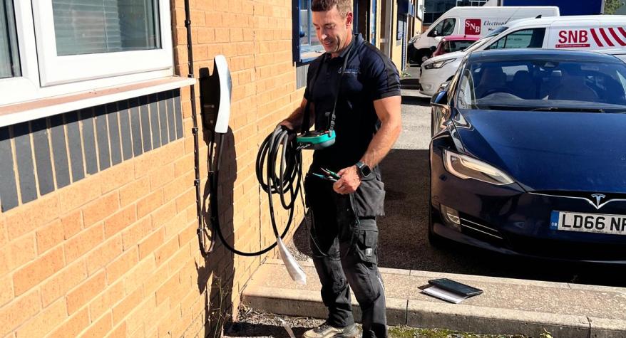 Commerical EV Charger Installation in Leeds
