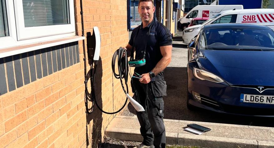 Commerical EV Charger Installation in Leeds