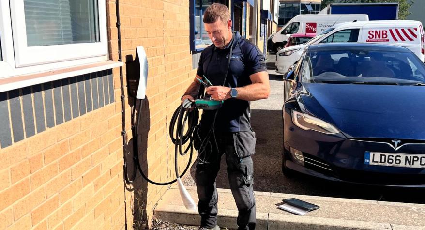 Commerical EV Charger Installation in Leeds