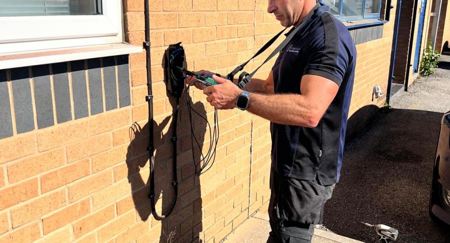 Commerical EV Charger Installation in Leeds