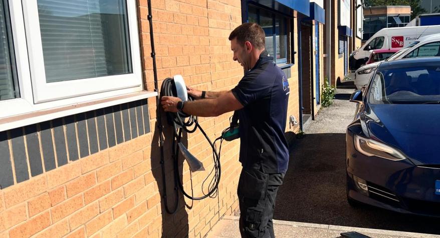 Commerical EV Charger Installation in Leeds