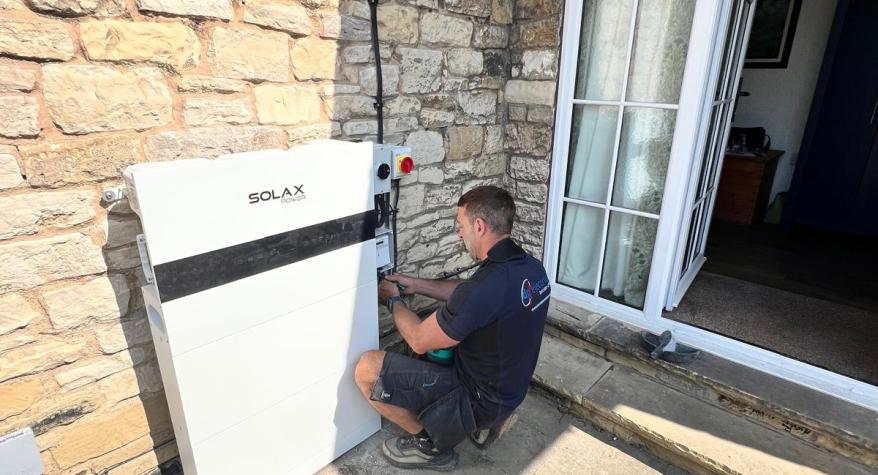 Solar Battery Storage Installation in Leeds
