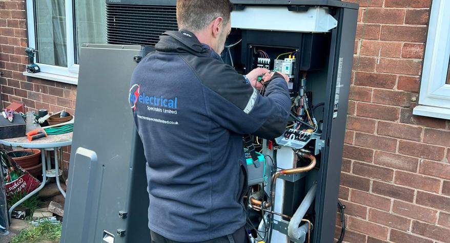 DP Electrical Specialists Leeds -ASHP Installation