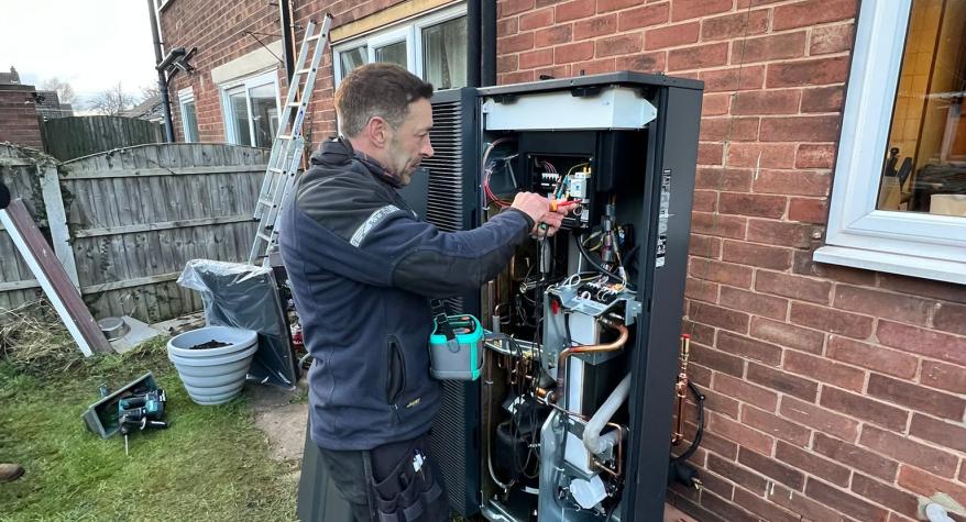 DP Electrical Specialists Leeds -ASHP Installation