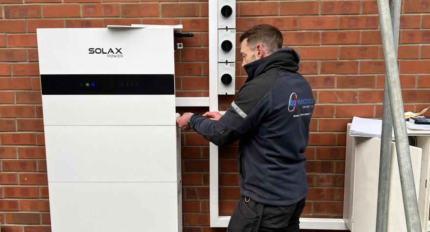 nels With Battery Storage Installation in Leeds