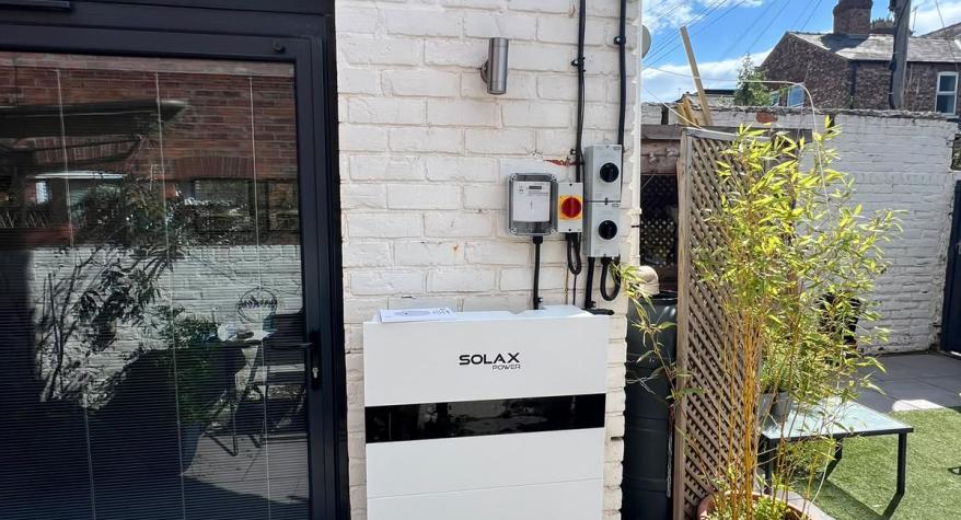 Solar Panel with Batter Storage Installation in York