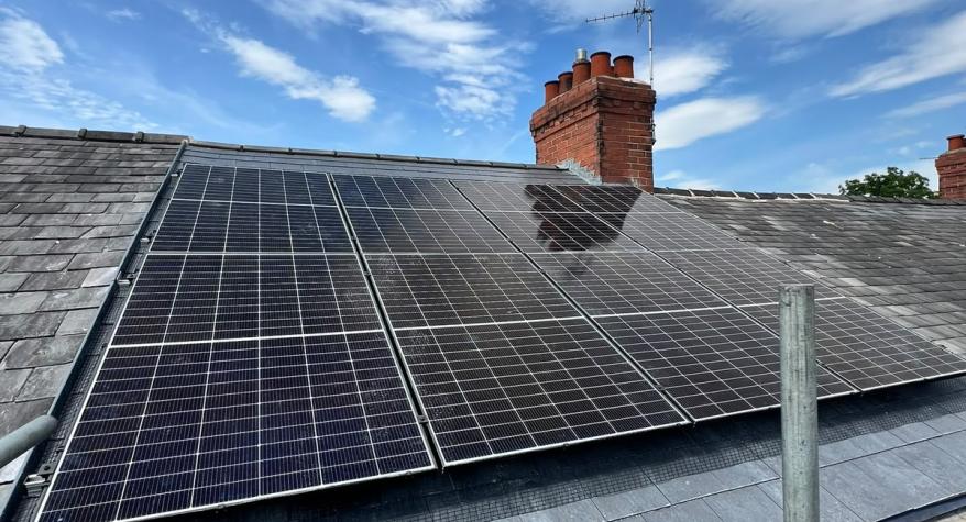 Solar Panel with Batter Storage Installation in York