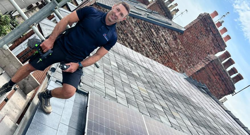 Solar Panel with Batter Storage Installation in York