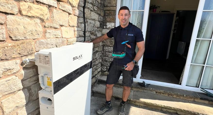 Solax Battery Storage Installation in York