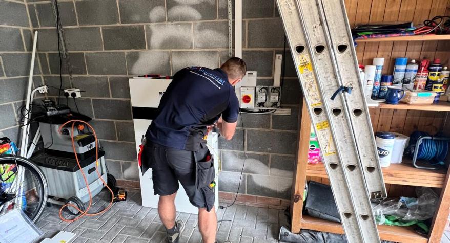 Solax Battery Storage Installation in Leeds