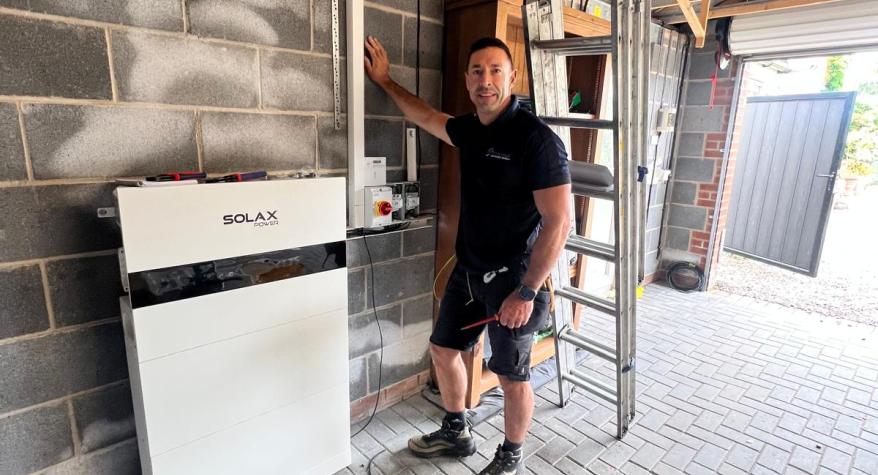 Solax Battery Storage Installation in Leeds